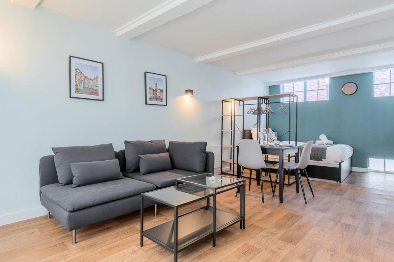Vieux-Lille/Hypercentre: Lovely Equipped Studio Ngoại thất bức ảnh